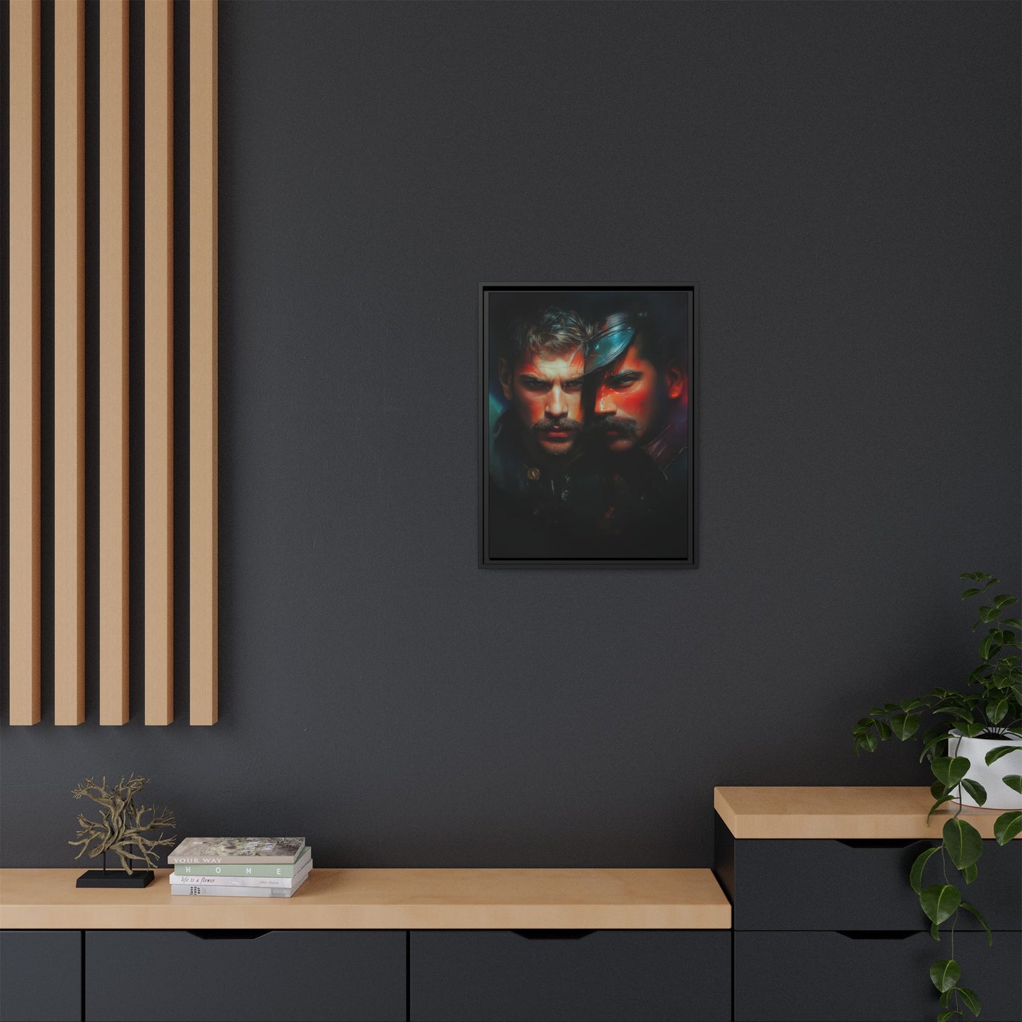 Tension In The Dungeon -- Canvas Print, LGBTQ+ Wall Art