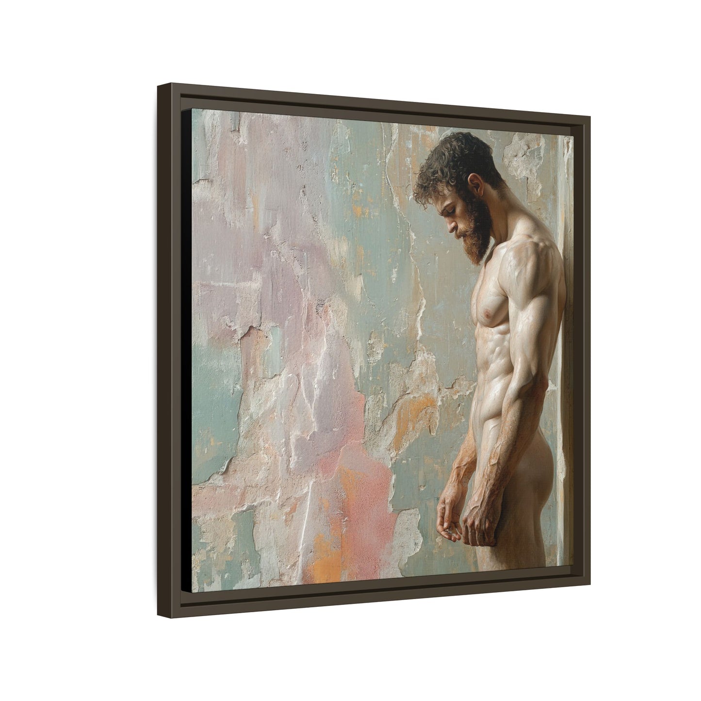 Waiting In Silence  -- Framed Matte Canvas Print