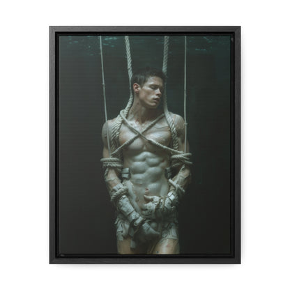 All Tied Up 2  -  Gallery Canvas Wrap, Vertical Frame