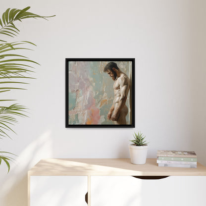 Waiting In Silence  -- Framed Matte Canvas Print