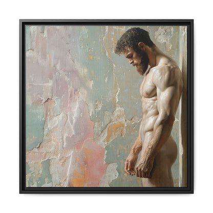 Waiting In Silence  -- Framed Matte Canvas Print