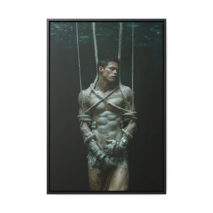 All Tied Up 2  -  Gallery Canvas Wrap, Vertical Frame