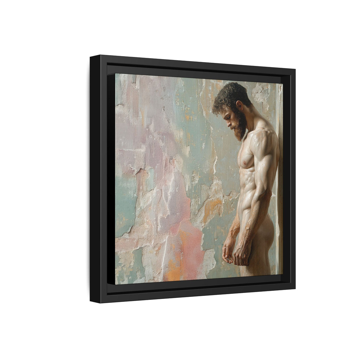 Waiting In Silence  -- Framed Matte Canvas Print