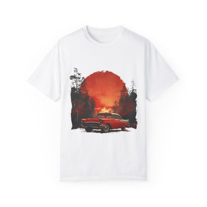 Out for a Drive  -  Unisex Garment-Dyed T-shirt