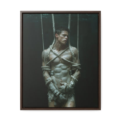 All Tied Up 2  -  Gallery Canvas Wrap, Vertical Frame