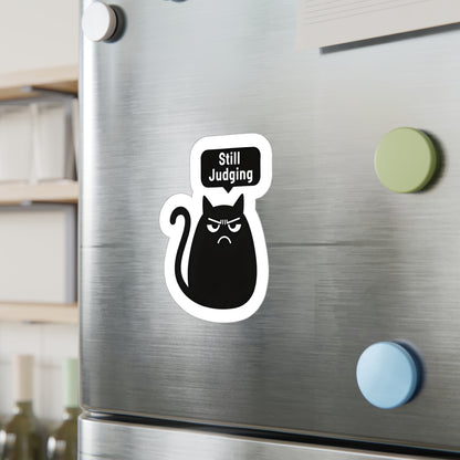Grumpy Cat Still Judging Sticker | Kiss-Cut Vinyl Decal