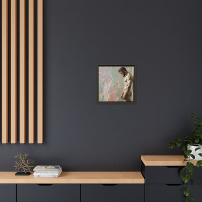 Waiting In Silence  -- Framed Matte Canvas Print