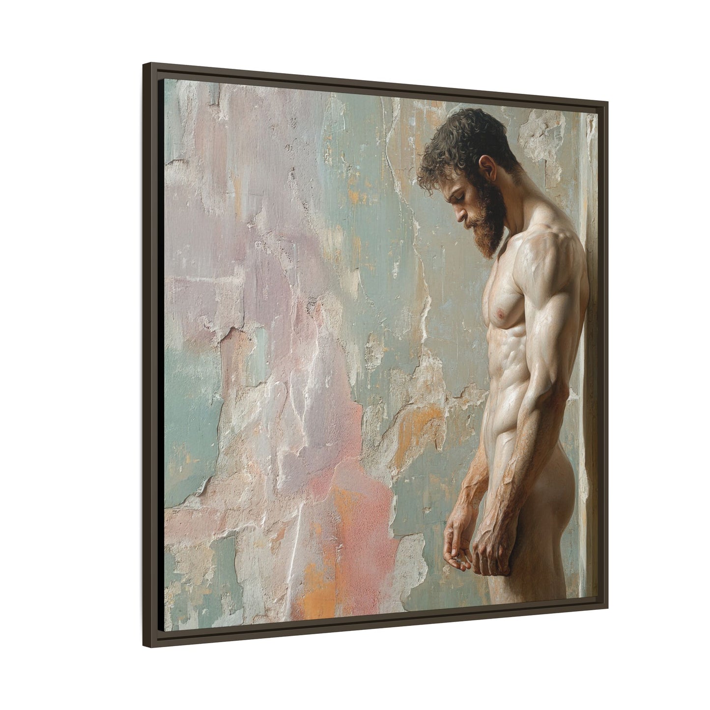 Waiting In Silence  -- Framed Matte Canvas Print