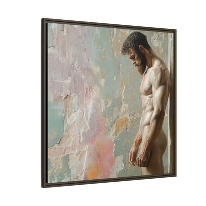 Waiting In Silence  -- Framed Matte Canvas Print