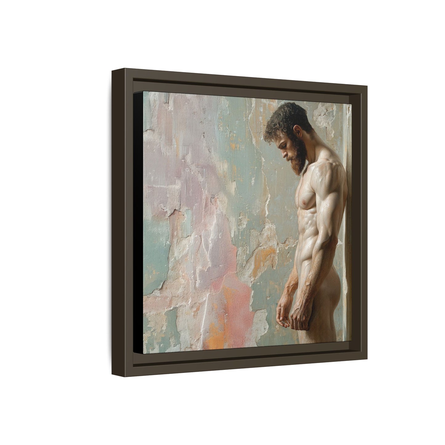 Waiting In Silence  -- Framed Matte Canvas Print