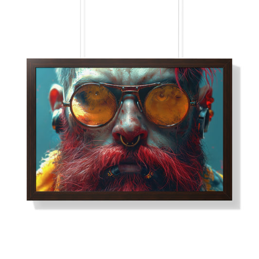 He Will Find You  -  Framed Horizontal Poster