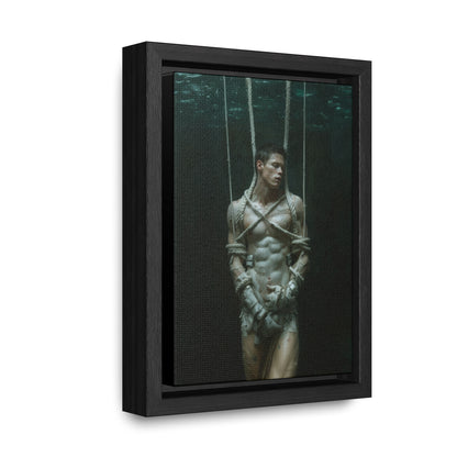 All Tied Up 2  -  Gallery Canvas Wrap, Vertical Frame