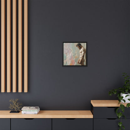 Waiting In Silence  -- Framed Matte Canvas Print
