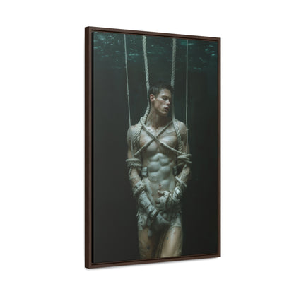 All Tied Up 2  -  Gallery Canvas Wrap, Vertical Frame