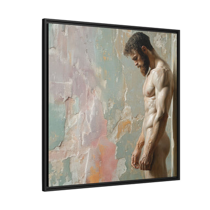 Waiting In Silence  -- Framed Matte Canvas Print