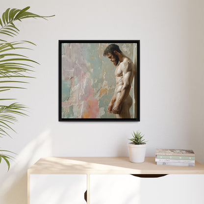 Waiting In Silence  -- Framed Matte Canvas Print