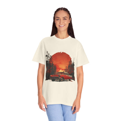 Out for a Drive  -  Unisex Garment-Dyed T-shirt