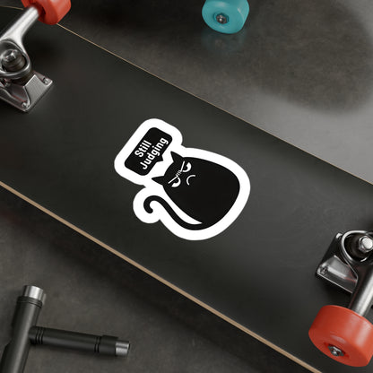 Grumpy Cat Still Judging Sticker | Kiss-Cut Vinyl Decal