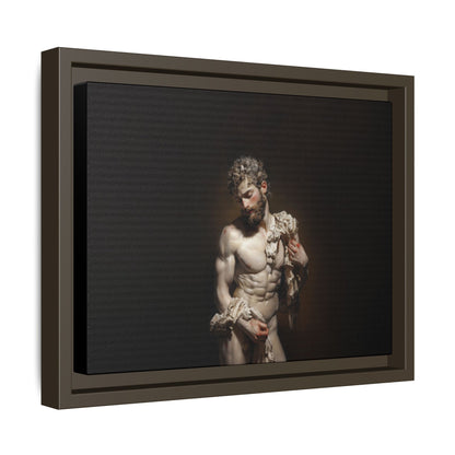 Spotlight On Innocence  -  Framed Canvas Print