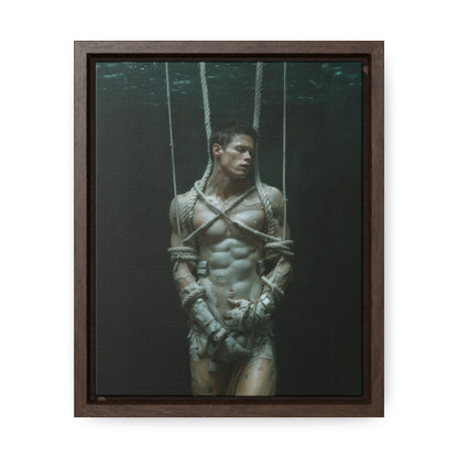 All Tied Up 2  -  Gallery Canvas Wrap, Vertical Frame