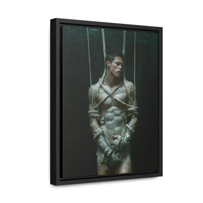 All Tied Up 2  -  Gallery Canvas Wrap, Vertical Frame