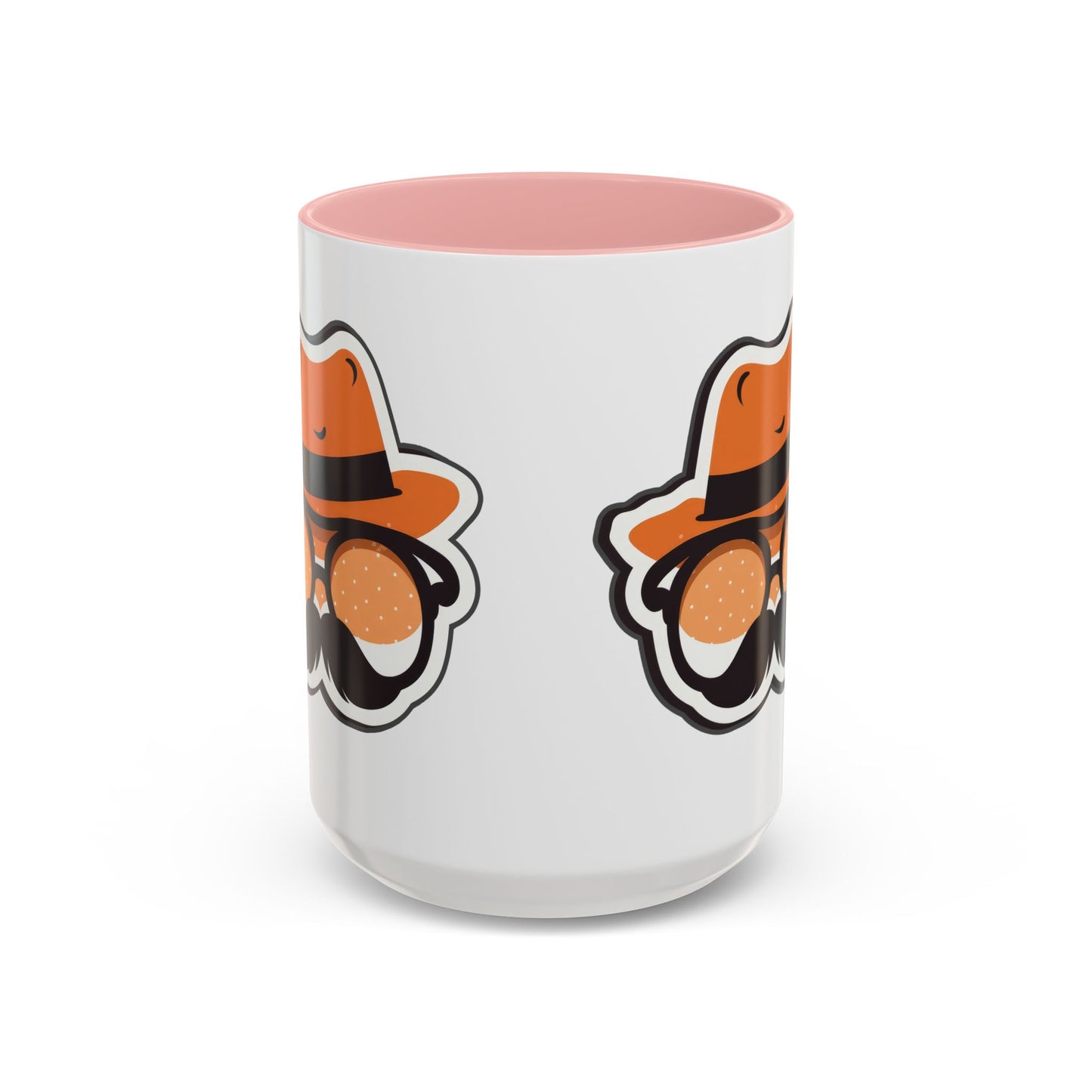 Retro Mustache Man Coffee Mug – Accent 11/15oz