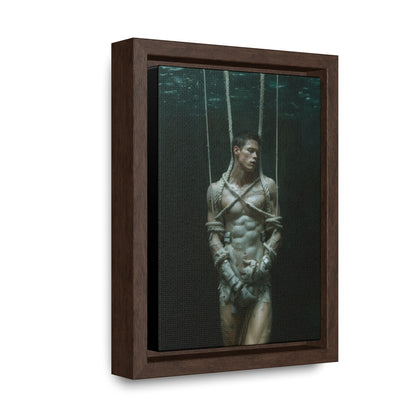 All Tied Up 2  -  Gallery Canvas Wrap, Vertical Frame