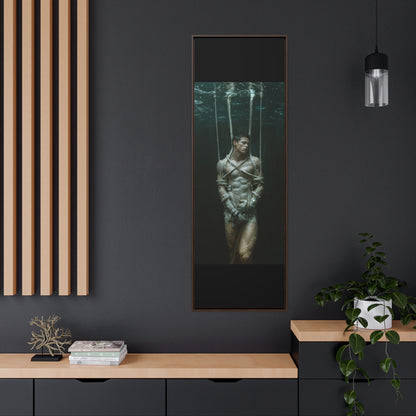 All Tied Up 2  -  Gallery Canvas Wrap, Vertical Frame