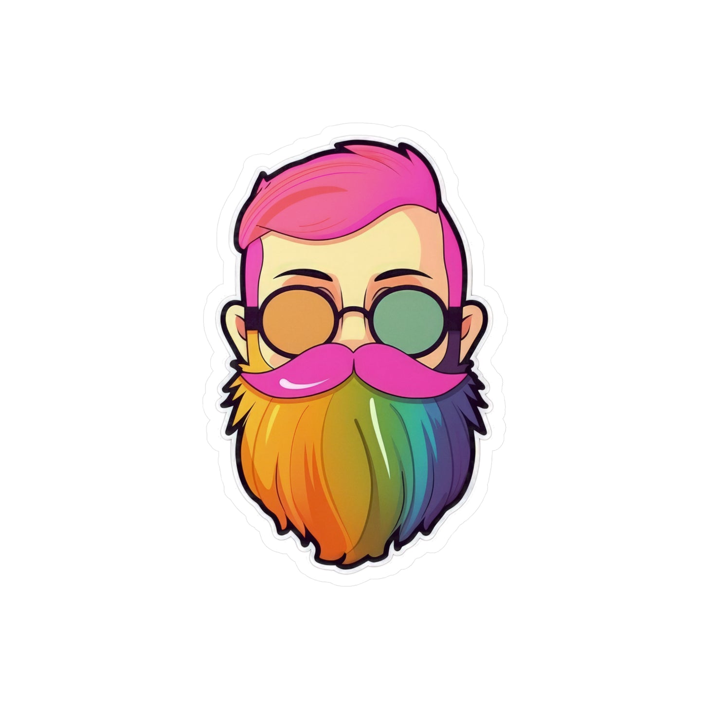 Rainbow Daddy Vinyl Decal