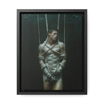 All Tied Up 2  -  Gallery Canvas Wrap, Vertical Frame