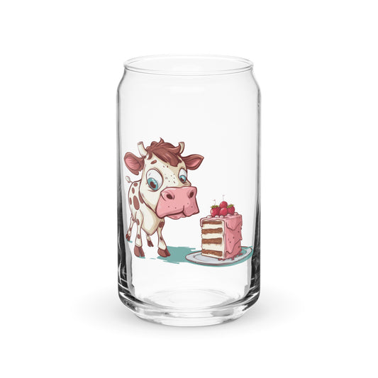 Beef Cake  - Can-shaped glass