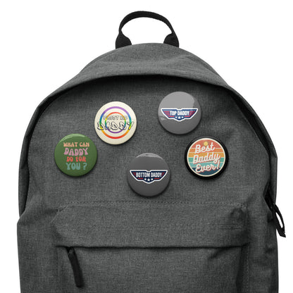 Set of Gay Daddy button pins