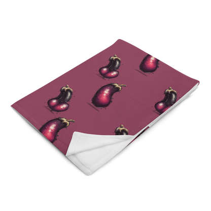 The Eggplant  -  Throw Blanket