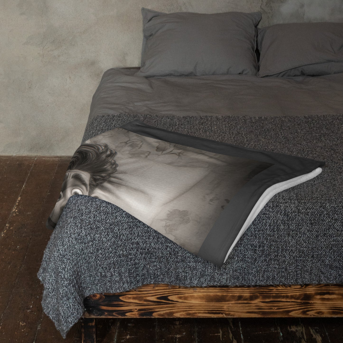 Too Hot To Cuddle - Throw Blanket