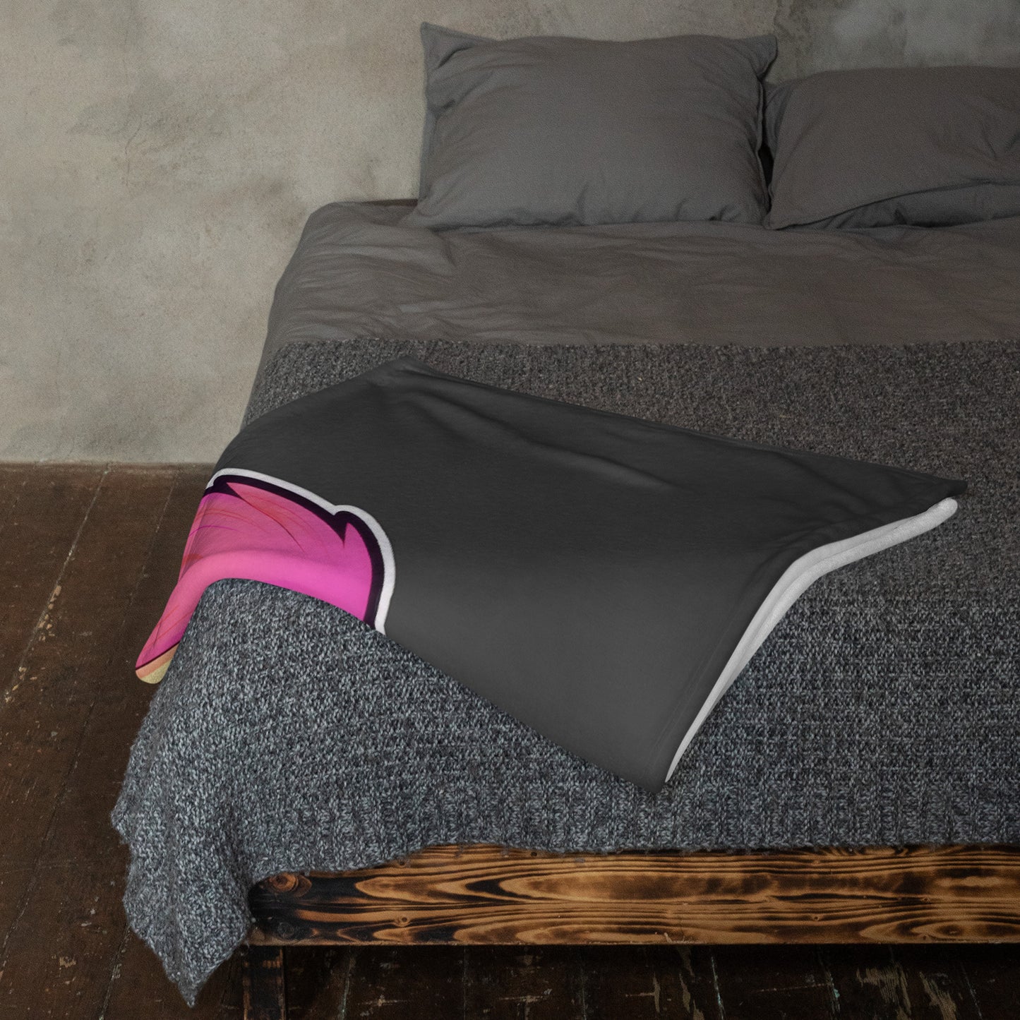 Rainbow Daddy  - Throw Blanket