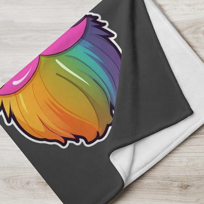 Rainbow Daddy  - Throw Blanket