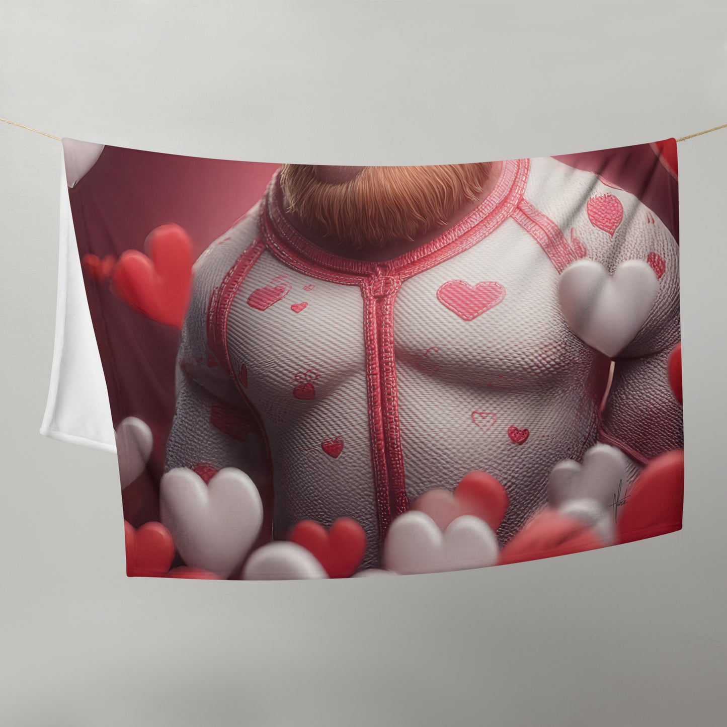 My Beefy Valentine / Throw Blanket