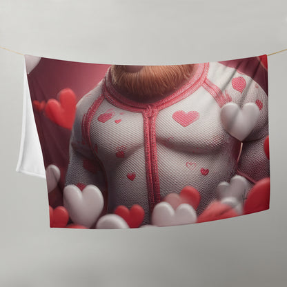 My Beefy Valentine / Throw Blanket