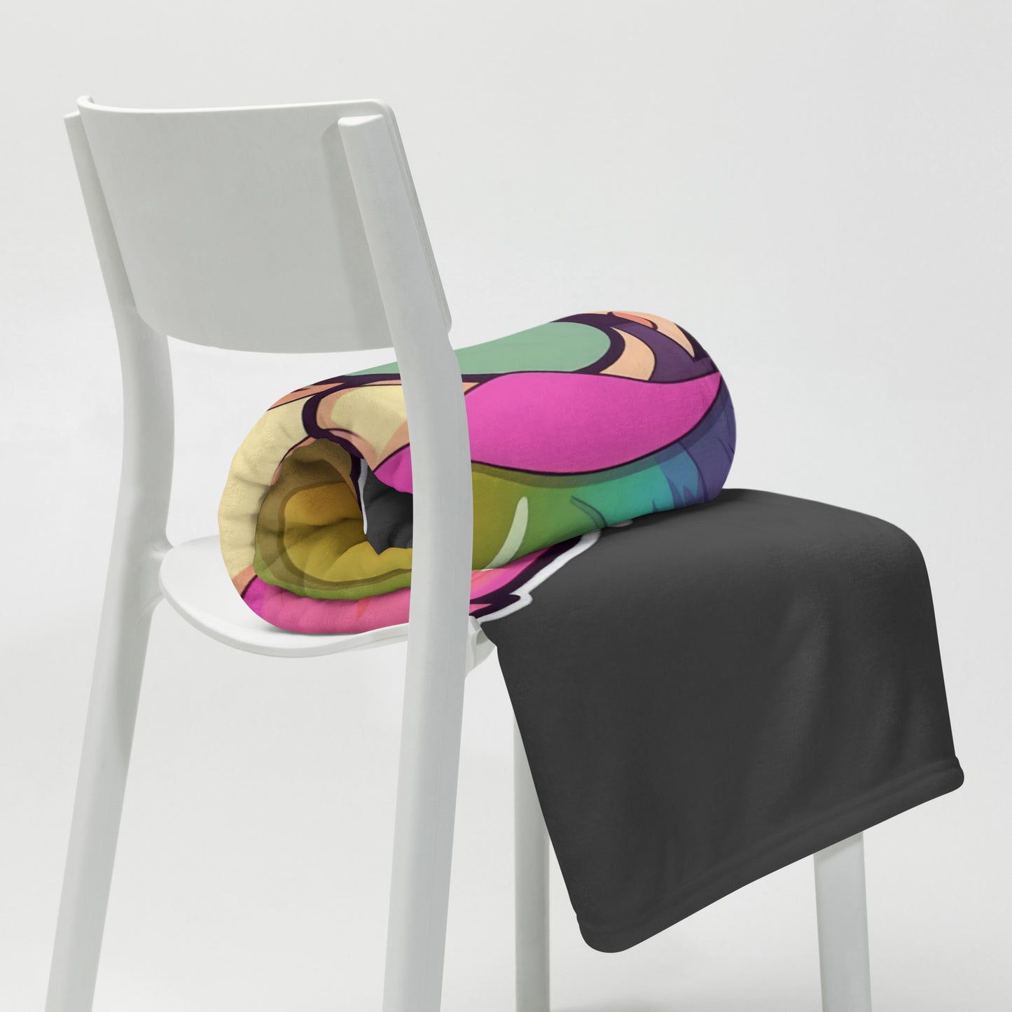 Rainbow Daddy  - Throw Blanket