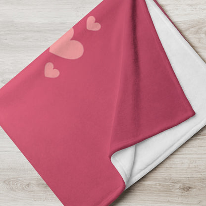 Blushing Confidence Throw Blanket - Sexy Male Throw Blanket