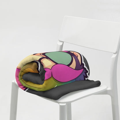 Rainbow Daddy  - Throw Blanket