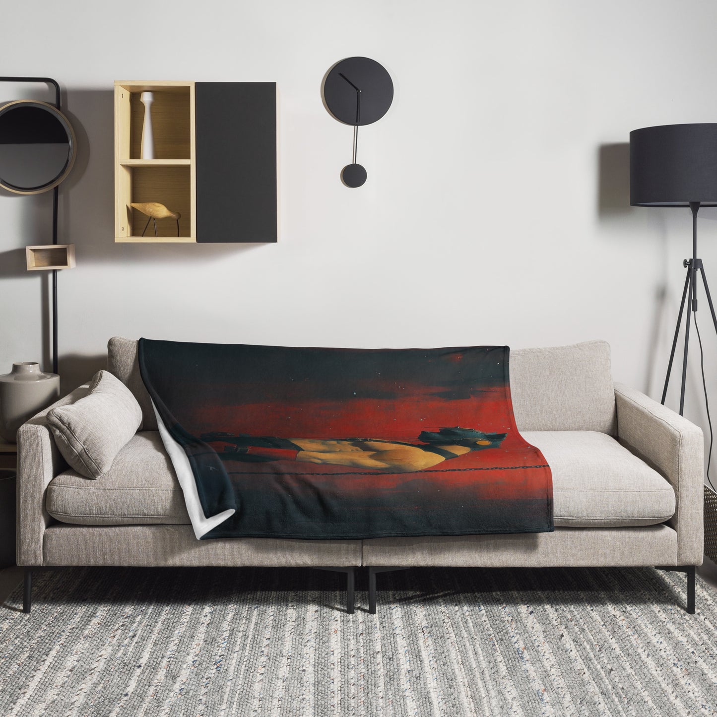 Bad Boy  - Throw Blanket