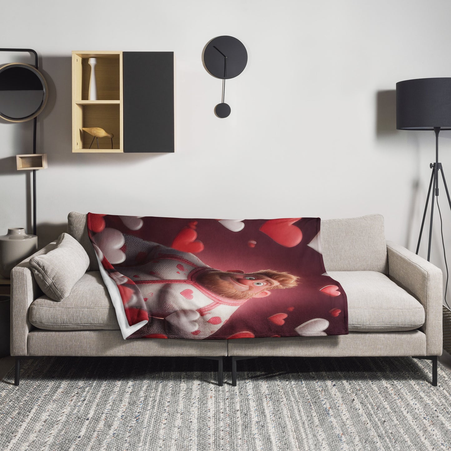 My Beefy Valentine / Throw Blanket