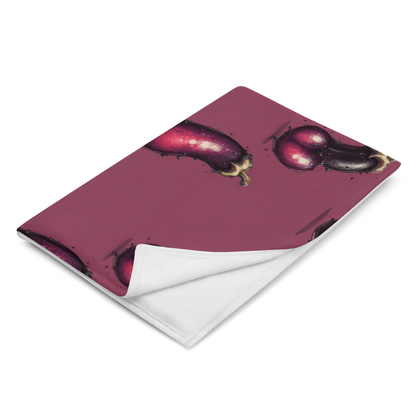 The Eggplant  -  Throw Blanket