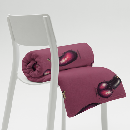 The Eggplant  -  Throw Blanket