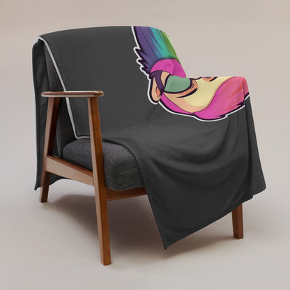 Rainbow Daddy  - Throw Blanket