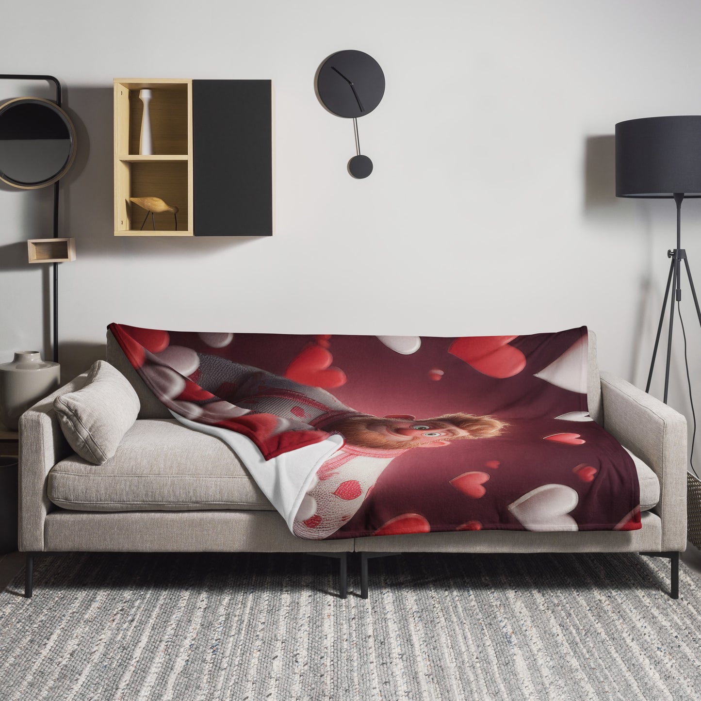 My Beefy Valentine / Throw Blanket