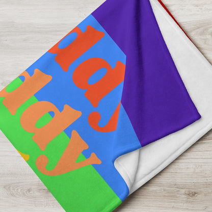 Oh Daddy / LGBTQ Throw Blanket