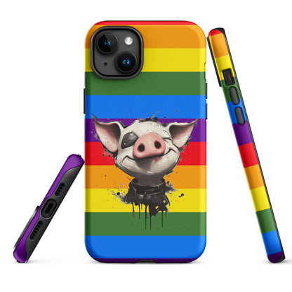 Rainbow Piggy - Tough Case for iPhone®