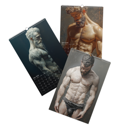 Renaissance of Temptation - 2026 Wall Calendar (11"X17")